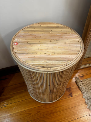 Rattan Pencil Side Table