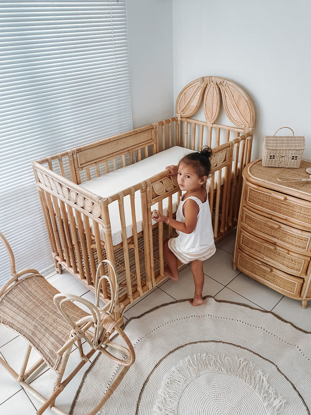 Wicker nursery best sale