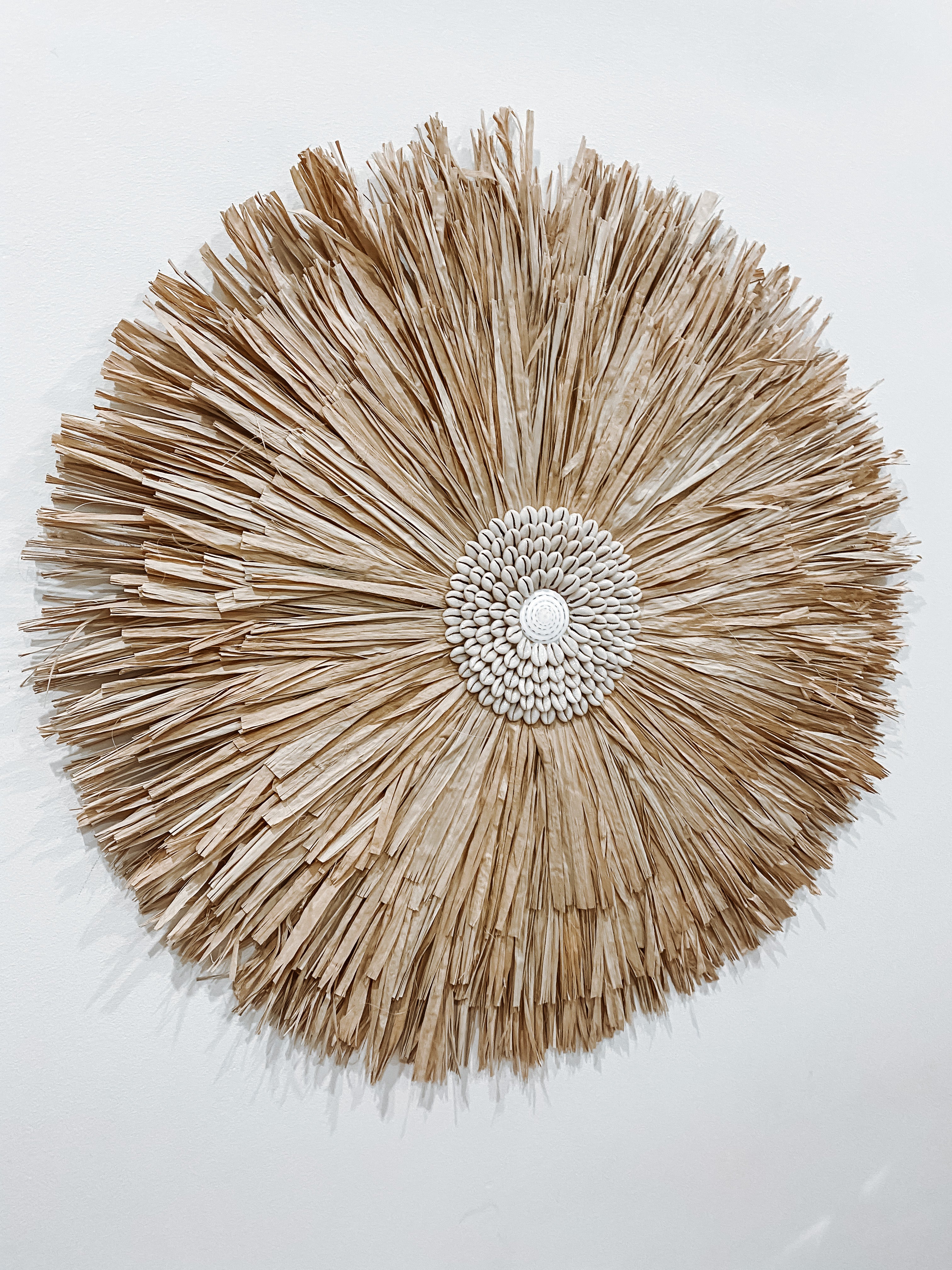 ~ Raffia Juju Wall Decor. ~