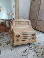 Rattan Kids Jeep