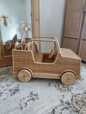 Rattan Kids Jeep