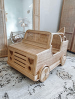 Rattan Kids Jeep