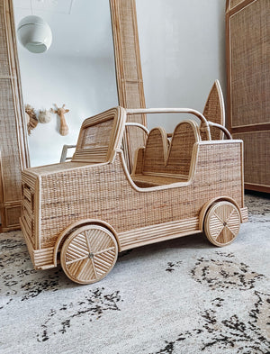 Rattan Kids Jeep